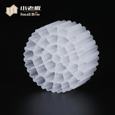 PE37 HDPE Material White Plastic Mbbr Bio Filter Media for Sewage Water Treatment
