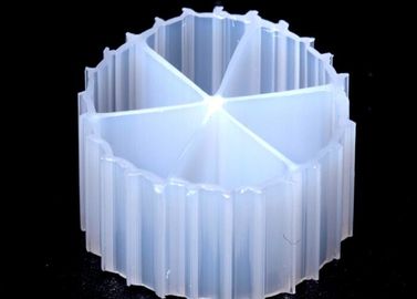 Virgin HDPE Material MBBR Bio Media With Rapid Carrier Biofilm Formation Mechanism
