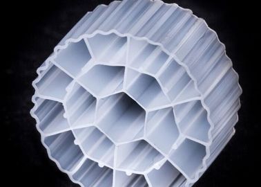 Shockproof Hydrophilic K3 Plastic HDPE Material MBBR Bio Media For Fish Farm