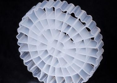 Shock Resistance Plastic MBBR Biocell Filter Media High Surface Area For RAS