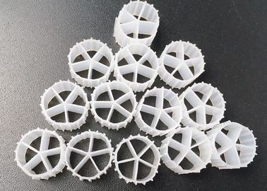 10*7mm MBBR floating carrier fish farming land based aquaculture hdpe environmental material super quality white color