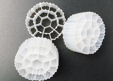 KOI tank 19 rooms MBBR biofilm carrier HDPE material white color 25*12mm media sewage treatment a/o process