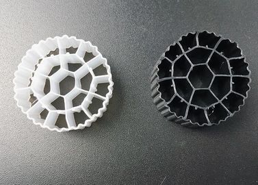 Plastic K1 & K3 Bioball Filter Media Hdpe 25*12mm Ras White Color Bio Carrier