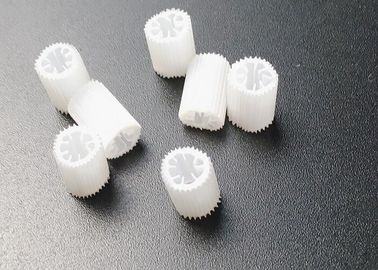 Seven Holes Biocell Filter Media HIPS white color Material Plastic Sinking Filter Media For Pool