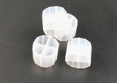 White Floating Filter Media Virgin HDPE Material PE01 12mm X 9mm
