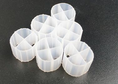 High Efficiency White Color Plastic Material Filter Media For Waste Water Treatment mbbr for ras system large surface