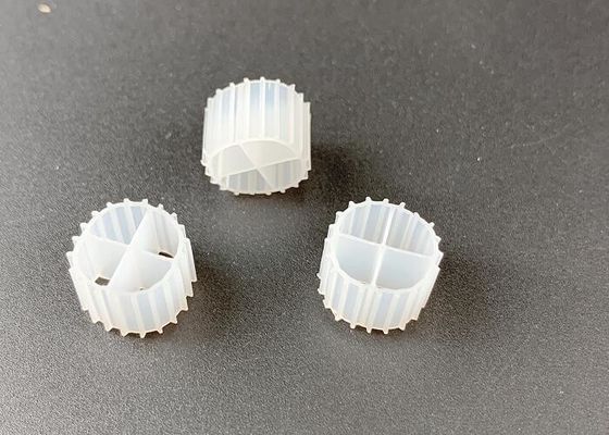 11*7mm MBBR Bio Filter Media K1 With White Color And Virgin HDPE Material