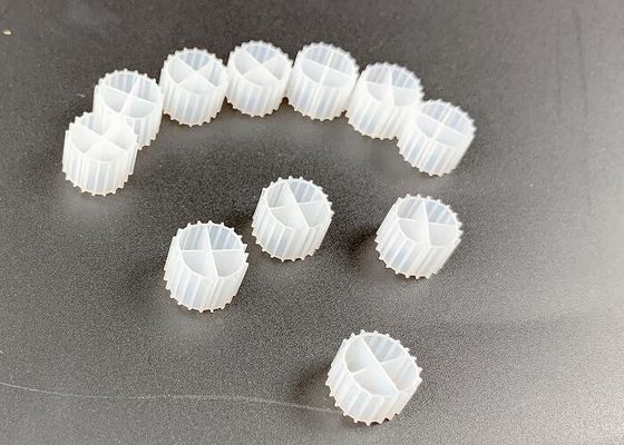 MBBR White HDPE  IFAS Biological Filter Media 1000m2/M3