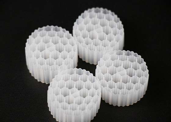 White Color Hdpe Material 38 Holes MBBR Carrier Virgin PE