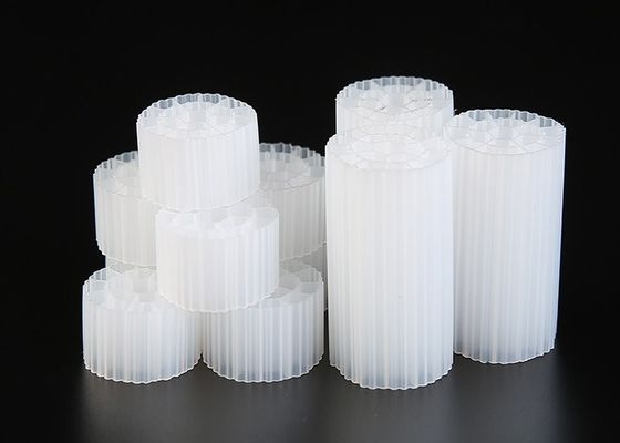35mm X 18mm Size Virgin HDPE Material MBBR Bio Media PE07 For Aquariums