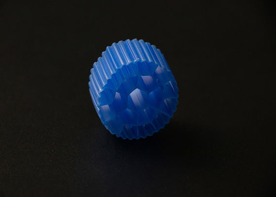19 Rooms PE05 HDPE Material MBBR Filter Media Blue Color