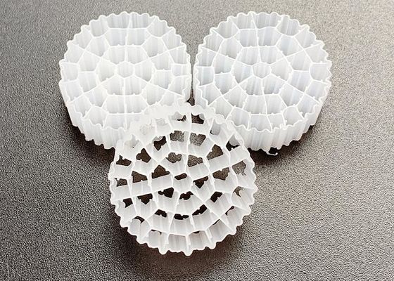 FDA Safty A/O Technology MBBR Plastic Filter Media White Hdpe Material