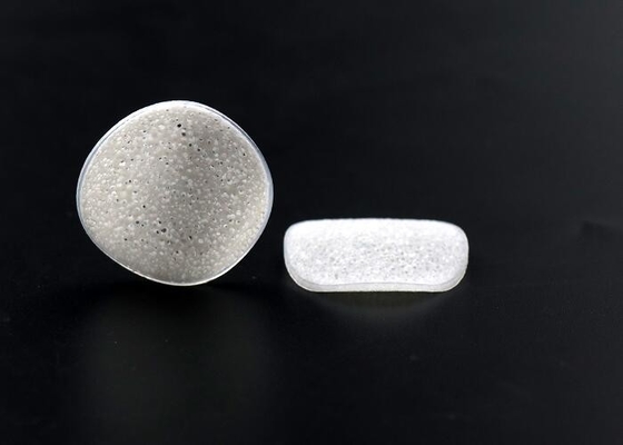 Bio Chips Biological Biotube Filter Media White Color Round Flat Pieces
